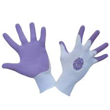 Перчатки для садовых работ фиолетовые