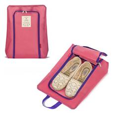 Органайзер-сумка для обуви, розовый